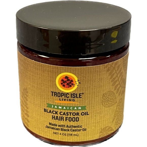 Tropic Isle Living COCONUT Jamaican Black Castor Oil Hair Food 4oz NEW exp 3/25 - Picture 1 of 3
